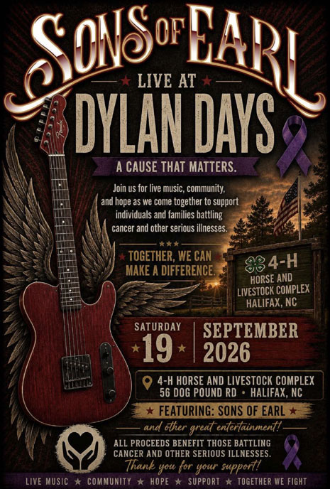 Sons of Earl - Dylan Moore Days Celebration